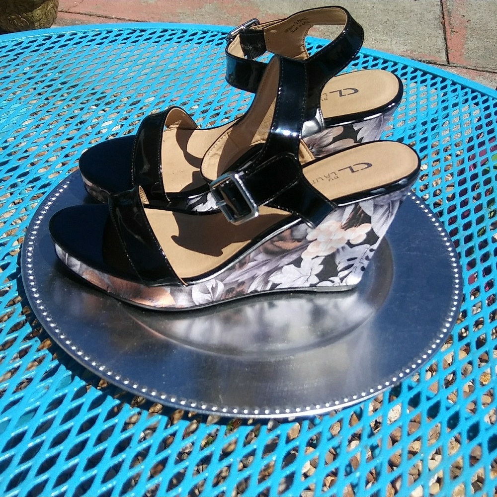 ***SOLD***Chinese Laundry Wedge Sandals NWOT